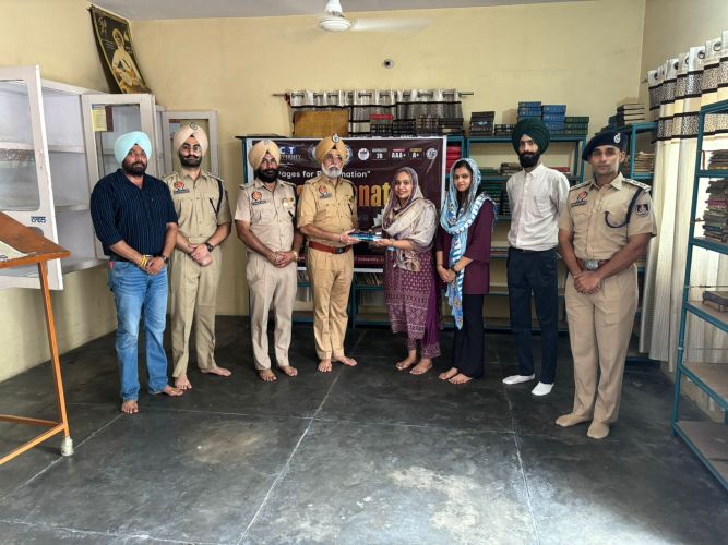 School of Law, CT University, Ludhiana, Organizes Book Donation Drive to Central Jail Ludhiana